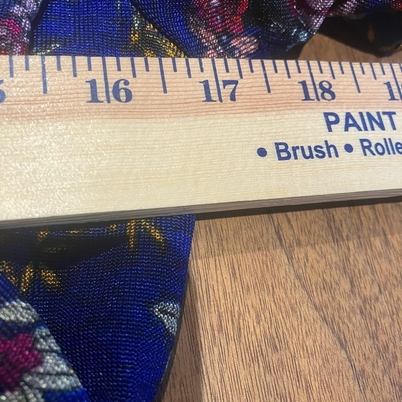 FREE People Womens Small Floral Blouse Top Ruffle Front Keyhole Back NWT - Picture 10 of 10